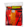 Safe Handler Lattice Reflective Safety Vests, Large, Orange(10-Pack) BLSH-ES-L-SV2O-10